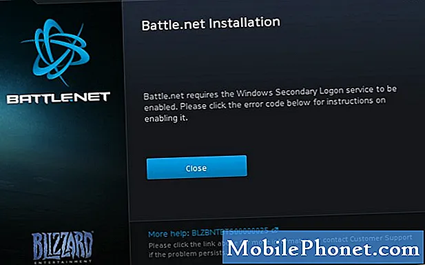 Error de Battle Net BLZBNTBNU00000006 en Windows 10