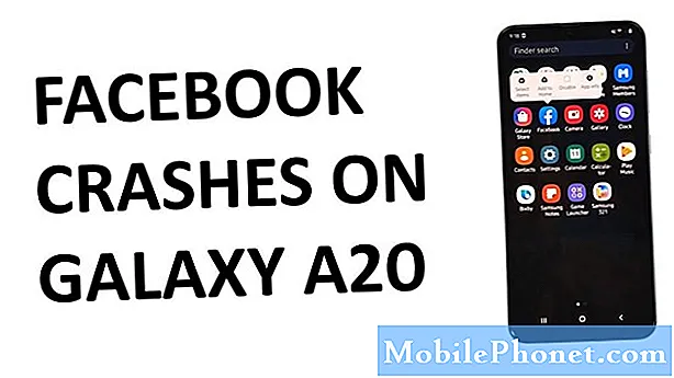 Facebook se na Samsung Galaxy A20 neustále zastavuje. Tady je oprava.