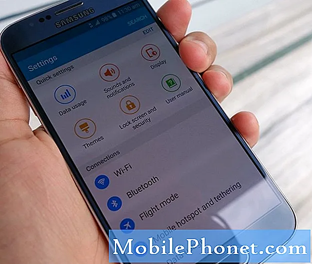 Løsninger for problemer som sender tekstmeldinger via VPN, kan ikke koble til nettverk og andre nettverksrelaterte bekymringer på Samsung Galaxy S6