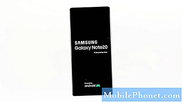 Galaxy Note 20 opretter ikke forbindelse til internettet