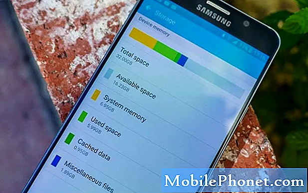 Priročnik za upravljanje pomnilnika Galaxy Note 5: Kako sprostite notranji prostor za shranjevanje na opombi 5