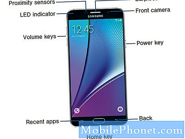 Tutorial Galaxy Note 5: Εγκατάσταση της κάρτας SIM και φόρτιση του τηλεφώνου