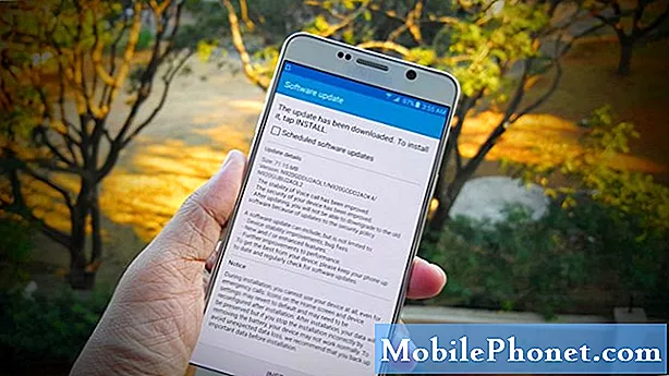Galaxy Note 5 krijgt steeds een melding om de systeemupdate en andere problemen te downloaden
