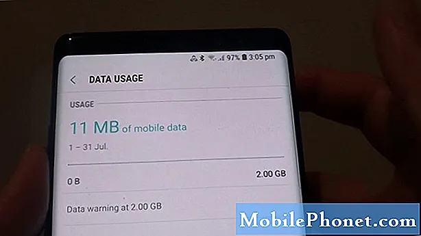 Galaxy Note 8 -mobiilitiedonsiirto jatkuu, wifi putoaa uudestaan ​​ja uudestaan, muut ongelmat