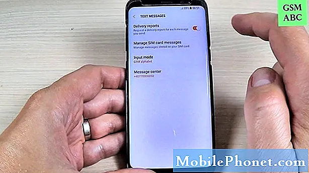 Galaxy Note8 Sự cố MMS, nút Xem tất cả không hiển thị tin nhắn, các sự cố khác