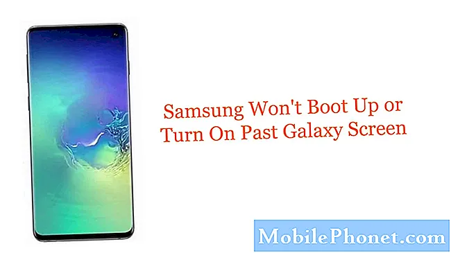 Galaxy Note8 start niet op voorbij het Samsung-logoscherm en schakelt de gids voor probleemoplossing niet uit