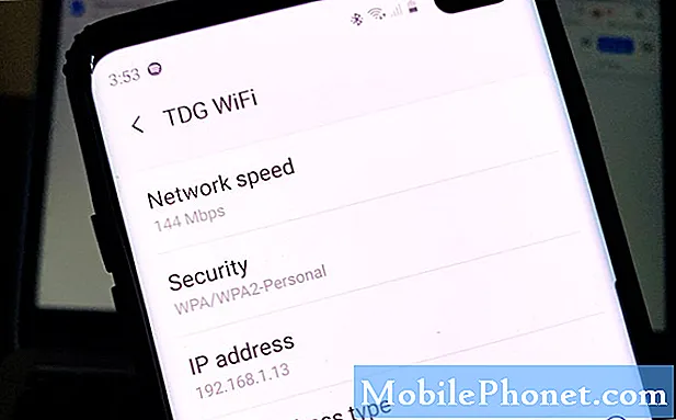 Galaxy S10 WiFi se po posodobitvi Android 10 nenehno prekinja