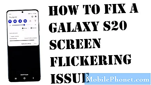 Flickrande på Galaxy S20-skärmen. Här är fixen!