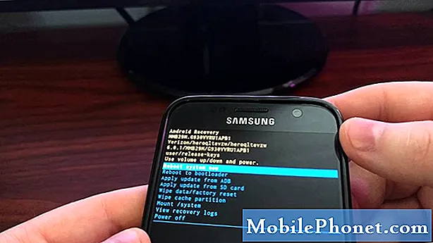 Način za obnovitev Galaxy S7 ne deluje pravilno, zataknjen je v načinu za prenos, druge težave