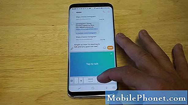 Galaxy S8 sender ikke tekstbeskeder og viser kun fejlfindingsvejledningen "Afsendelse"