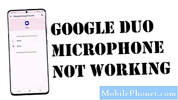 Google Duo Mikrofon Çalışmıyor, Diğer Kullanıcılar Duyamıyor