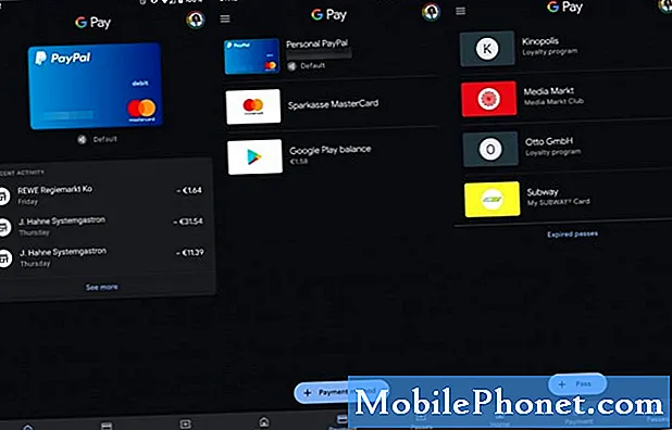 Google Pay עבור Android קבלת נושא כהה חדש