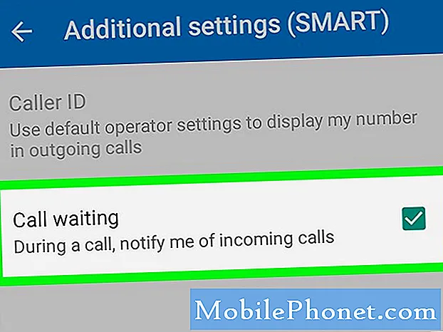 Kā aktivizēt zvanu gaidīšanu Samsung (Android 10)