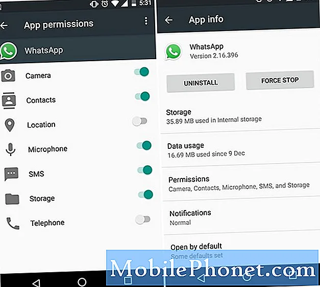 Cómo cambiar los permisos de la aplicación en Samsung (Android 10)