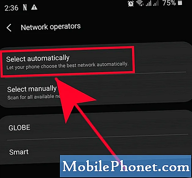 كيفية قطع الاتصال بالشبكة يدويًا على Samsung (Android 10)