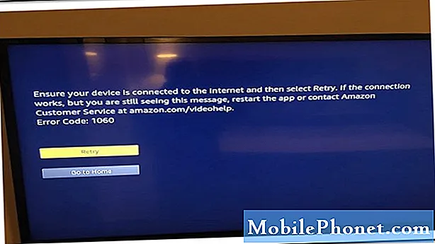 Cómo reparar el código de error de Amazon 1060