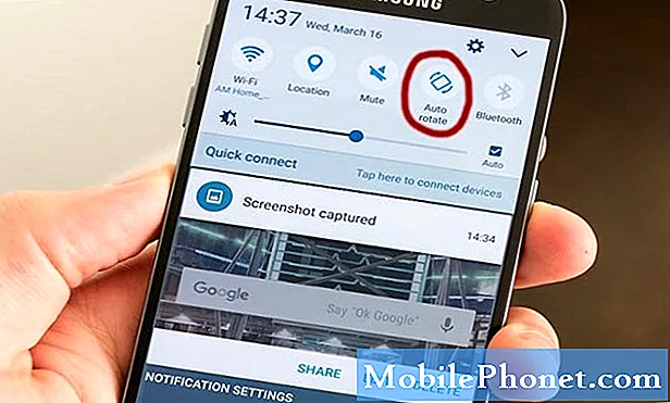 Como corrigir o problema de rotação automática da Samsung ao verificar o sensor (acelerômetro)