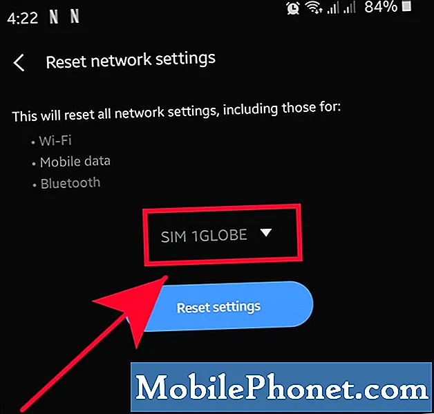 삼성 장치에서 네트워크 설정을 재설정하는 방법 (Android 10)