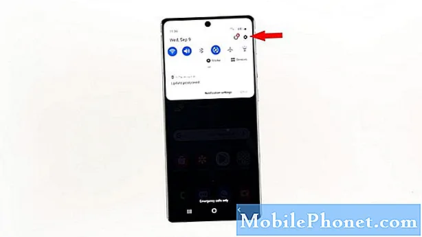 Cum se configurează blocarea ecranului modelului pe Galaxy Note20