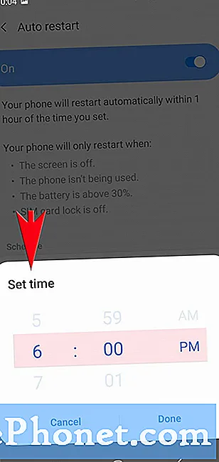 Comment activer le redémarrage automatique sur Samsung Galaxy Note 20