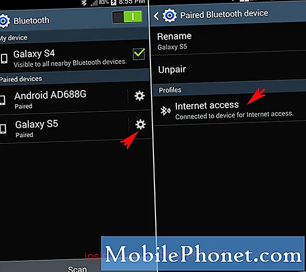 Ako povoliť Bluetooth Tethering na Samsung Galaxy Tab S6