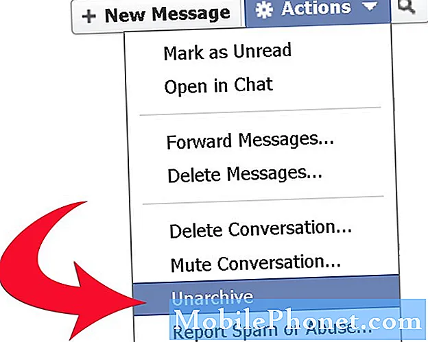 Kako pridobiti izbrisana Facebook sporočila na Galaxy S20
