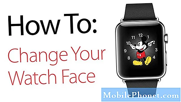 כיצד לשנות את שעון הפנים ב- Galaxy Watch Active