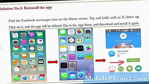 كيفية إصلاح خطأ "Messenger قد توقف" في Samsung Galaxy Note 8 (خطوات سهلة)