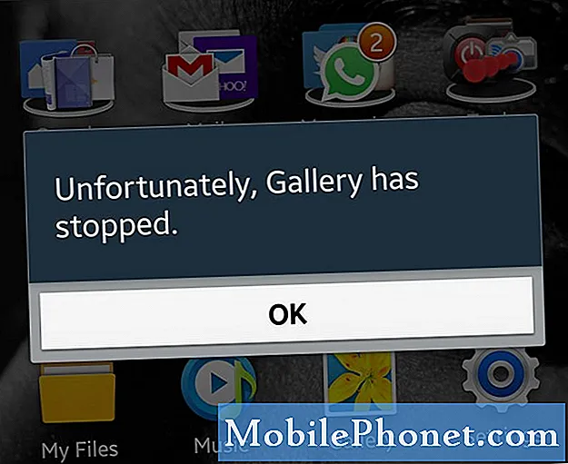 Hvordan fikse Samsung Galaxy J3 (2016) som viser "Dessverre har galleriet stoppet" Feilsøkingsveiledning