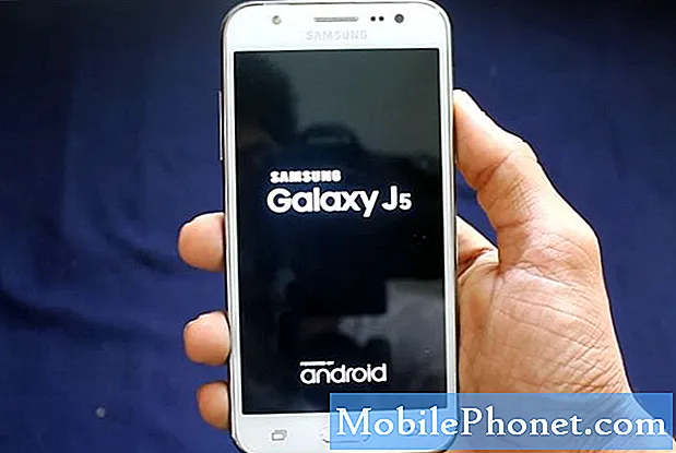 Så här fixar du Samsung Galaxy J5 som sitter fast i felsökningsguiden för bootloop