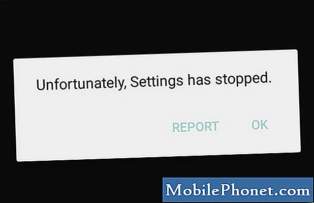 Hvordan fikse Samsung Galaxy J7 feil "Dessverre har innstillingene stoppet" Feilsøkingsveiledning