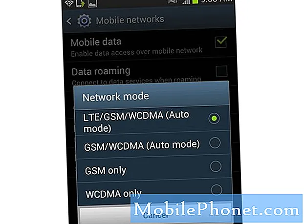 כיצד לתקן את Samsung Galaxy Note 4 שלא יכול להתחבר לרשת נתונים LTE או נייד
