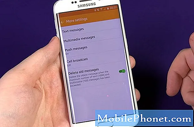Cara menyelesaikan masalah Samsung Galaxy S6 Edge MMS & SMS, lebih banyak masalah pemesejan