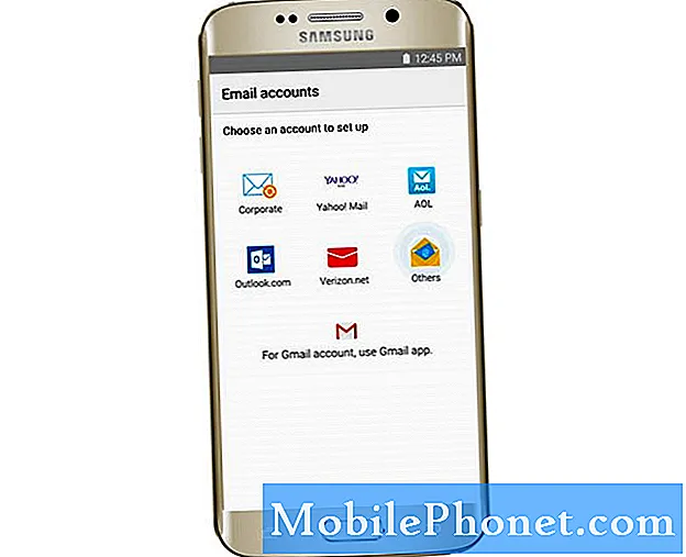Hvordan fikse Samsung Galaxy S6 Edge som ikke kan sende, motta e-post