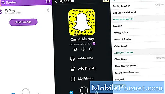 Kaip pataisyti „Snapchat“, kuris nuolat genda „Samsung Galaxy Note 8“ (lengva pataisyti)