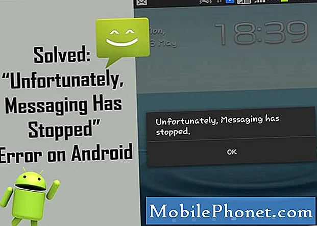 Hur man fixar "Tyvärr har meddelanden stoppat" fel på Galaxy S10 | enkla steg för att åtgärda meddelandeproblem