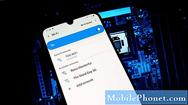 Kako popraviti Galaxy A70, ki se ne povezuje z omrežjem WiFi