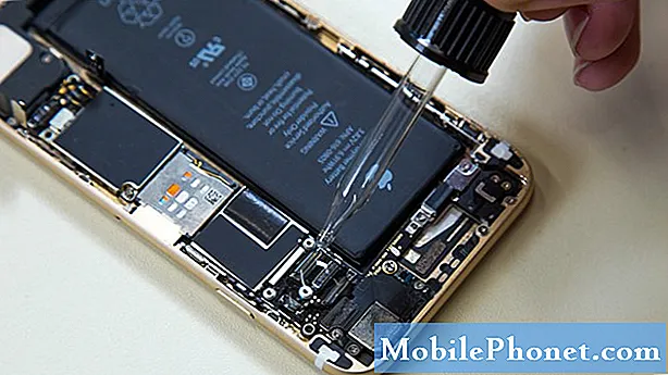 Como consertar um Galaxy Note5 danificado pela água que não inicializa