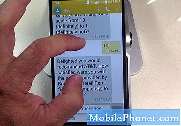 Så här fixar du din LG V20 som inte längre kan skicka / ta emot textmeddelanden Felsökningsguide - Tech