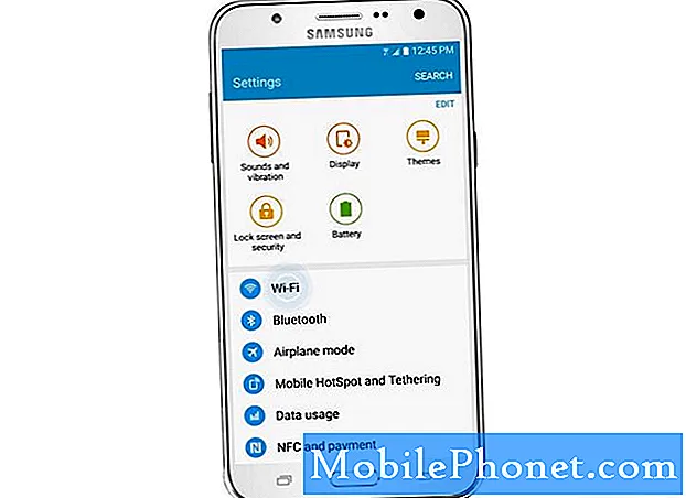 كيفية إصلاح جهاز Samsung Galaxy J7 الذي لم يعد بإمكانه الاتصال بشبكة Wi-Fi المنزلية وغيرها من نقاط الاتصال دليل استكشاف الأخطاء وإصلاحها