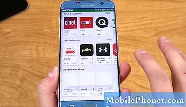 Hvordan fikse Samsung Galaxy S7 Edge med appene som krasjer etter feilsøkingsveiledningen for Nougat-oppdateringen