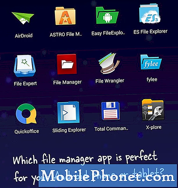 Hur du hanterar dina applikationer i dina Samsung Galaxy Note8-handledning