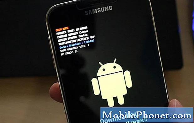 Sådan fejlfindes Samsung Galaxy S5 "Downloading ... Do not off off target" -fejl