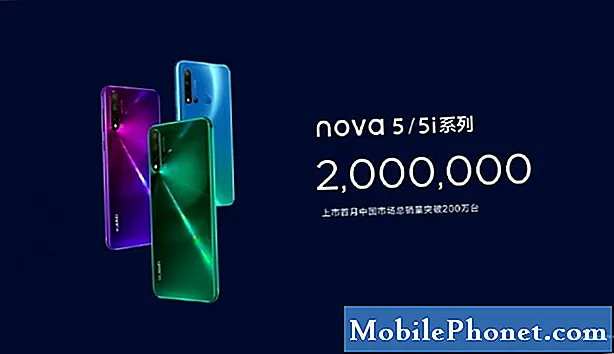 Huawei sålde enligt uppgift 2 miljoner Nova 5-telefoner på en månad