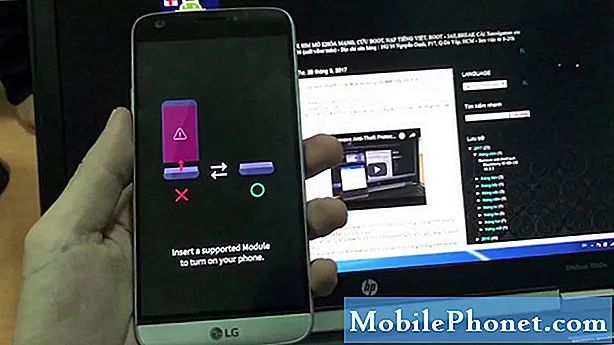 LG G5 SIM no válida después de un problema de actualización de software y otros problemas relacionados