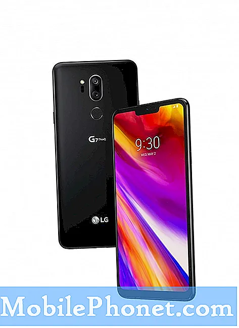 LG G7 ThinQ para de carregar e não liga (mostrando o ponto de interrogação em um círculo)