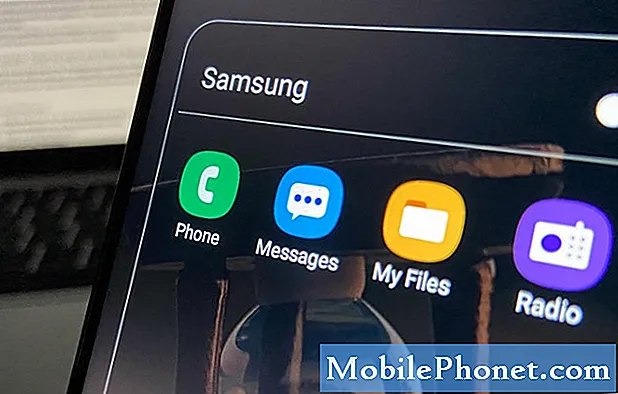 Les messages se ferment avant l'envoi d'un SMS sur Galaxy A10