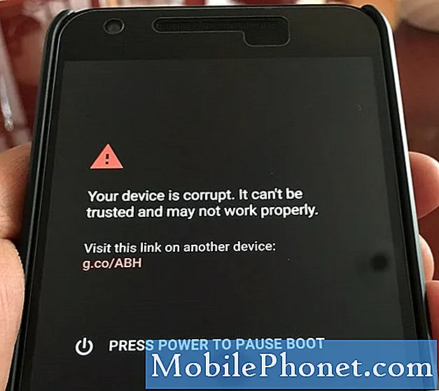 Pixel “Seu dispositivo está corrompido. Não é confiável e pode não funcionar corretamente. ” erro, outros problemas