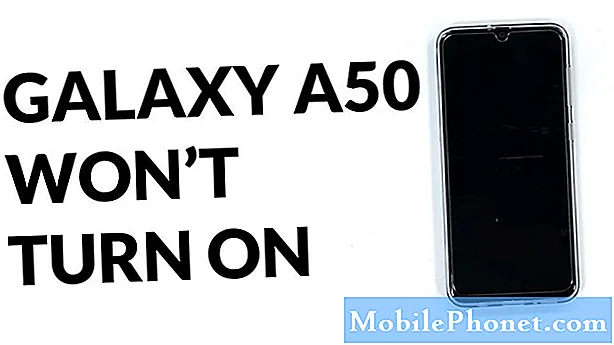 Samsung Galaxy A50 stängdes av av sig själv och slås inte på