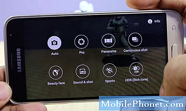 Samsung Galaxy J3 viser "Advarsel: Kamera mislyktes" når kameraet åpnes Feilsøkingsveiledning